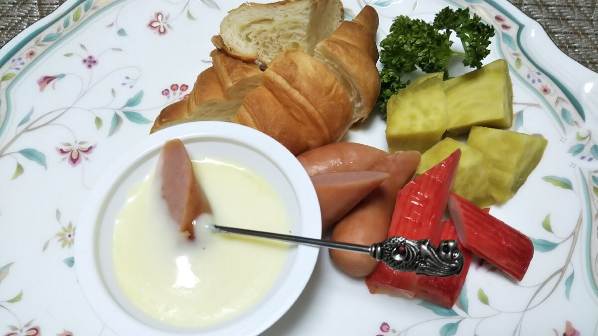 おつまみに 一人用チーズフォンデュ レシピ 作り方 By ミニー7015 楽天レシピ おつまみに 一人用チーズフォンデュ レシピ 作り方 By ミニー7015 楽天レシピ